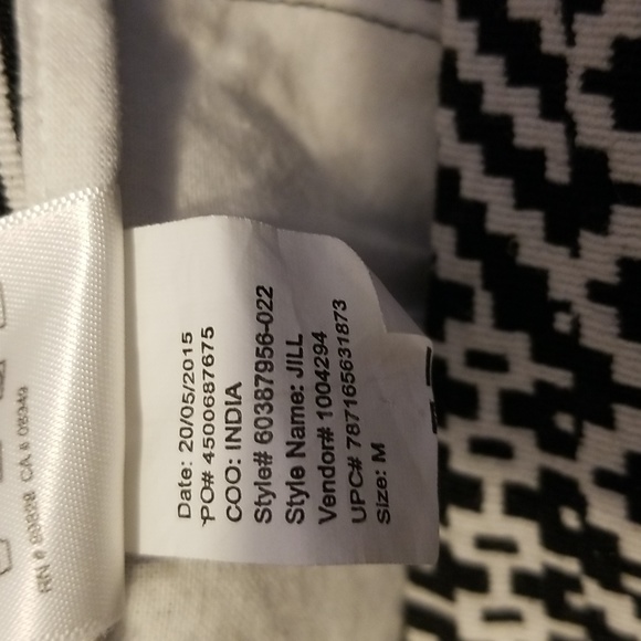 Jessica Simpson Womens Black White Printed Shorts - Picture 13 of 13